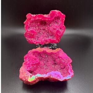 Stunning Dyed Geode Trinket Dish